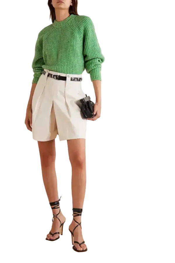 Isabel Marant Rosy Ribbed Cotton-Blend Sweater - 34
