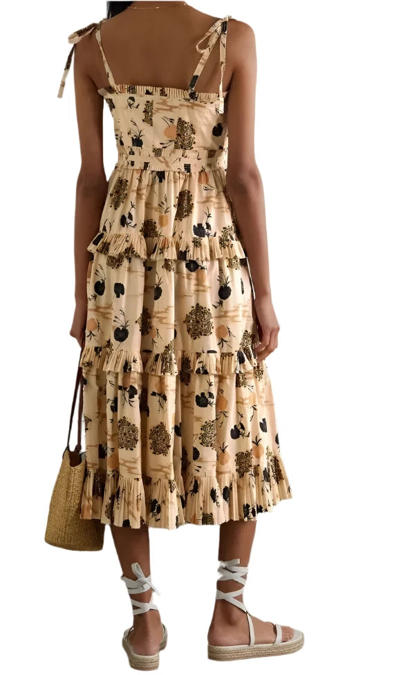 Ulla Johnson Lune Midi Dress - Size 0/2 NWT