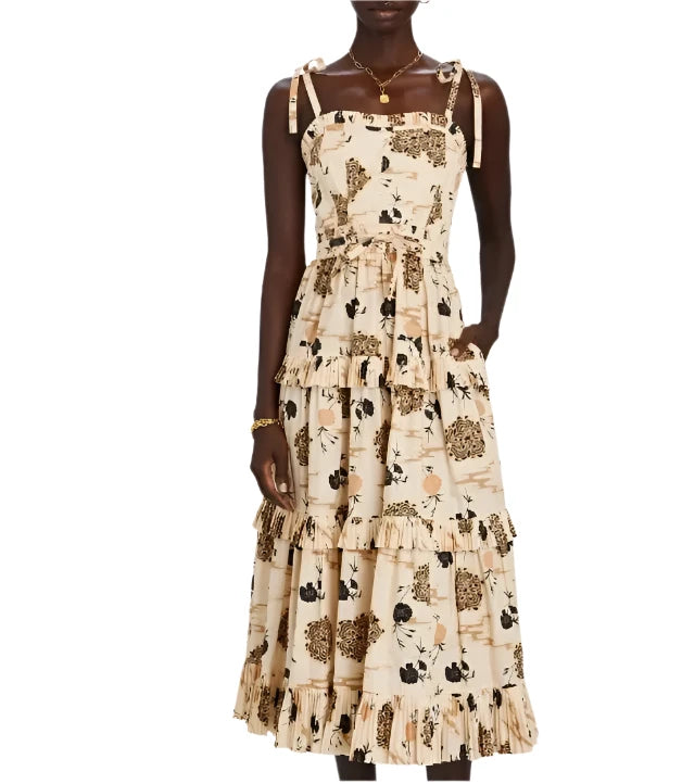 Ulla Johnson Lune Midi Dress - Size 0/2 NWT