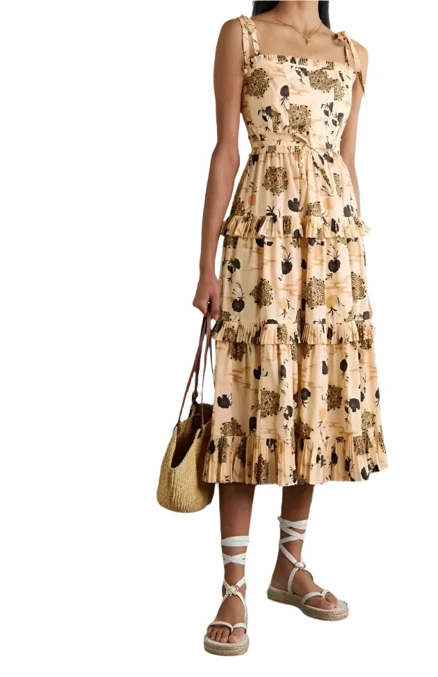 Ulla Johnson Lune Midi Dress - Size 0/2 NWT