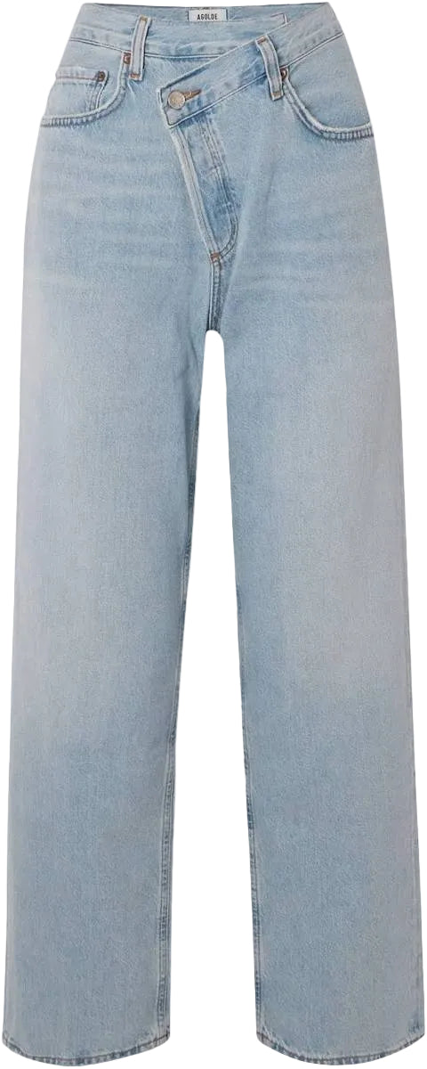 Agolde Mis-Rise Criss Cross Jeans -29