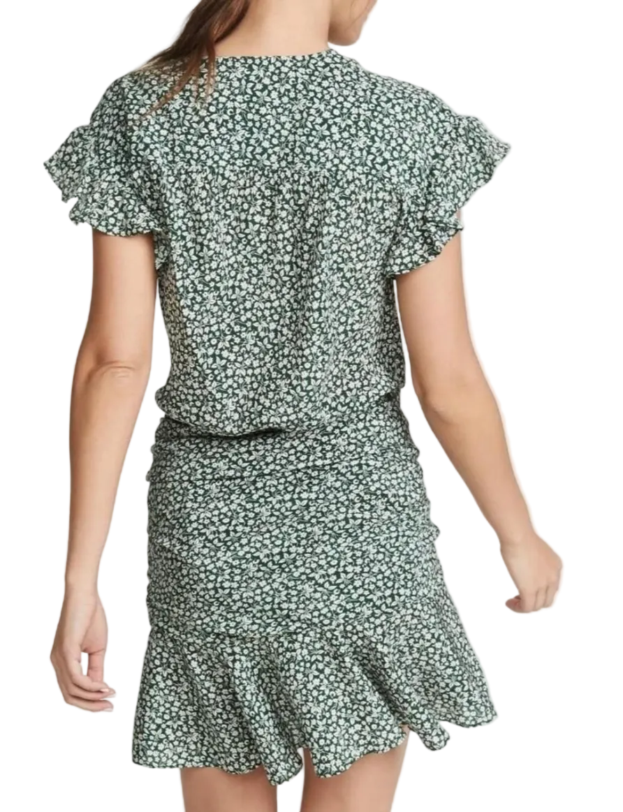 Veronica Beard Marla Ruched Dress - 8