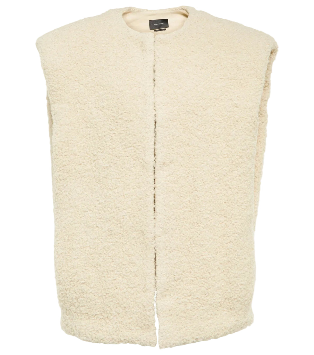 Isabel Marant - Gwendalia wool-blend vest - 34