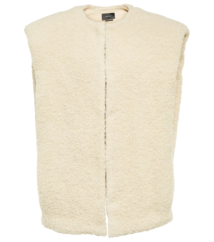 Isabel Marant - Gwendalia wool-blend vest - 34