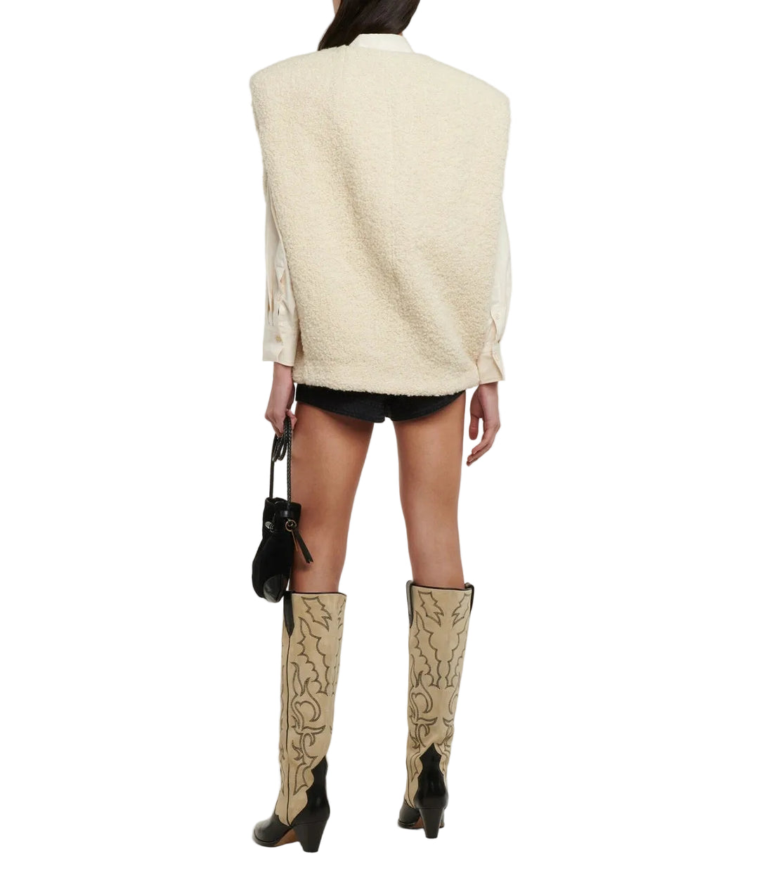 Isabel Marant - Gwendalia wool-blend vest - 34
