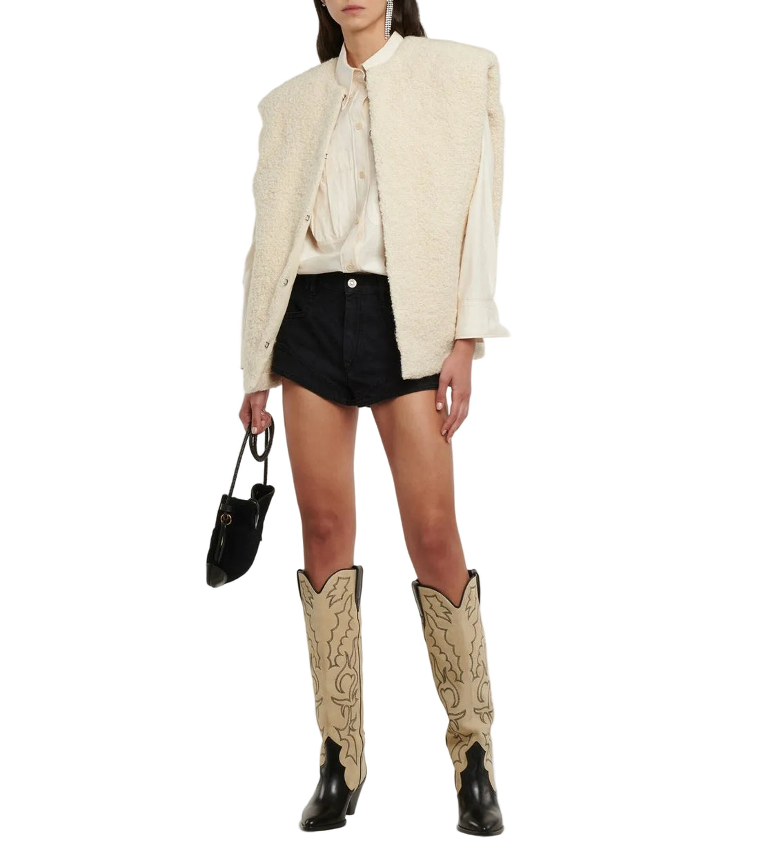 Isabel Marant - Gwendalia wool-blend vest - 34