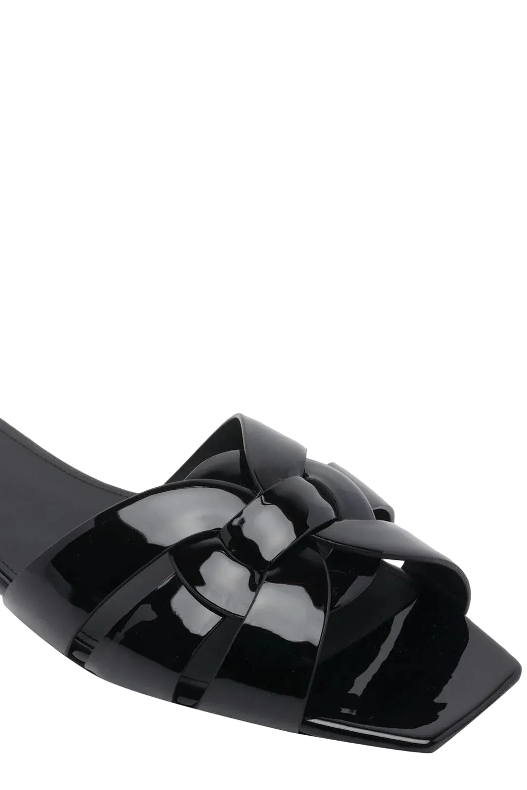 Yves Saint Laurent Tribute Mules in Patent Leather - 39