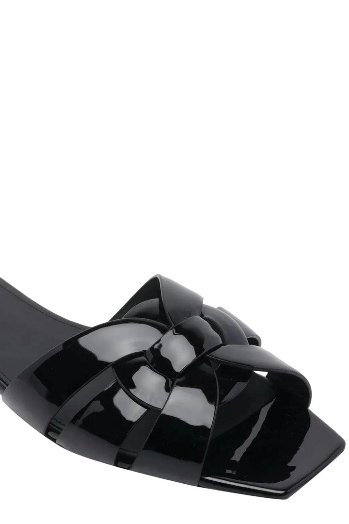 Yves Saint Laurent Tribute Mules in Patent Leather - 39